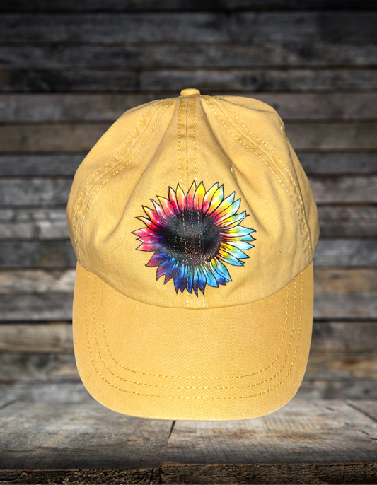 Yellow Sunflower Hat