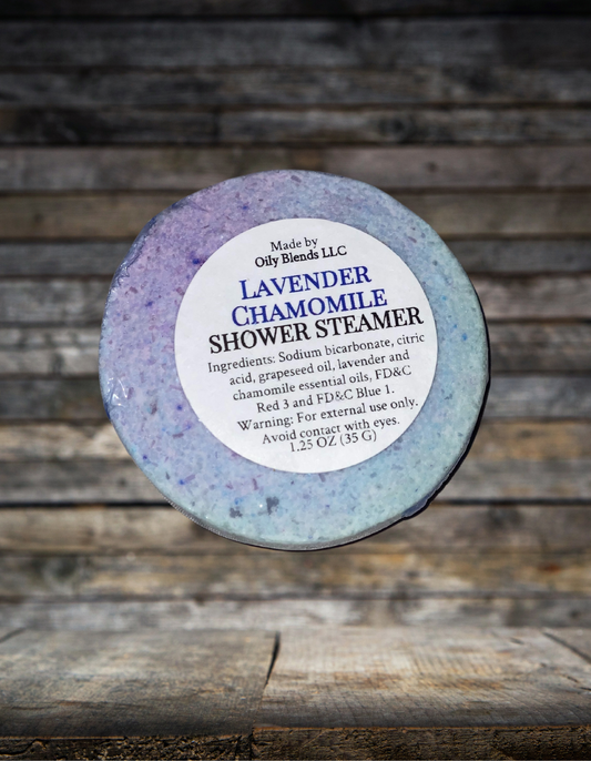 Lavender Chamomile Shower Steamer (Not true to size)