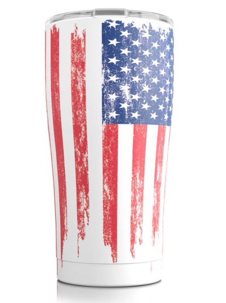 20 oz. SIC Tumbler with Lid - American Flag