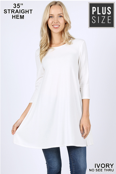 SWING TUNIC WITH SIDE POCKETS