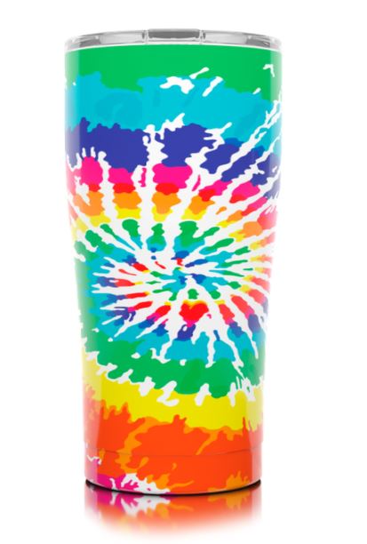 20 oz SIC Tye Dye Tumbler with Lid